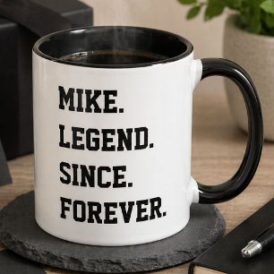 Tasse légendaire Funny Mike Nom personnalisé