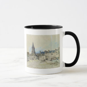 Tasse L'église de Sainte-Catherine, Honfleur, 1864