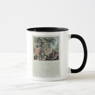 Tasse Lendemain de la bataille d'Ivry (1590), b gravé