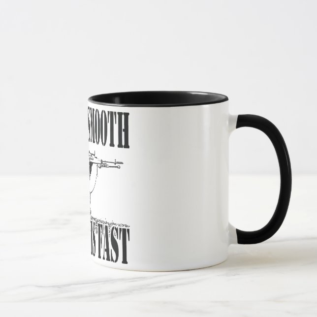 TASSE LENT EST LISSE LISSE EST VITESSE RAPIDE DE TIREUR (Droite)