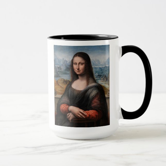 Tasse Leonardo da Vinci | Mona Lisa (Droite)