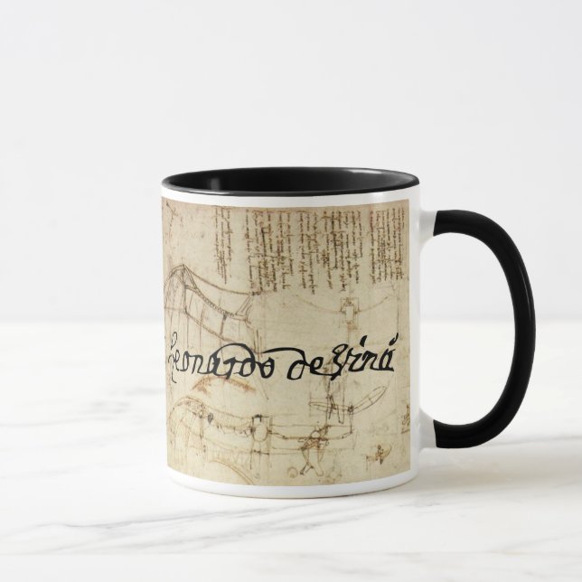 Tasse Leonardo sur l'art (Droite)