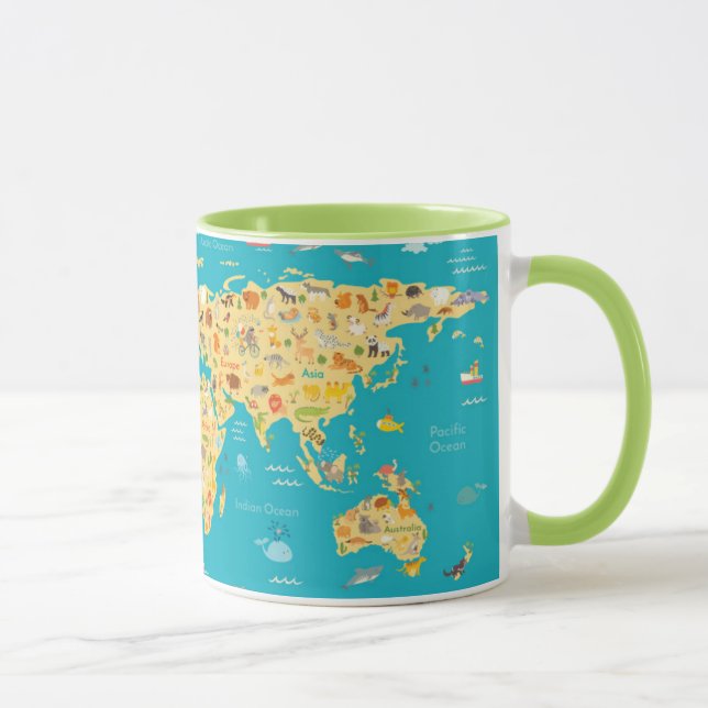 Tasse Les animaux du monde (Droite)