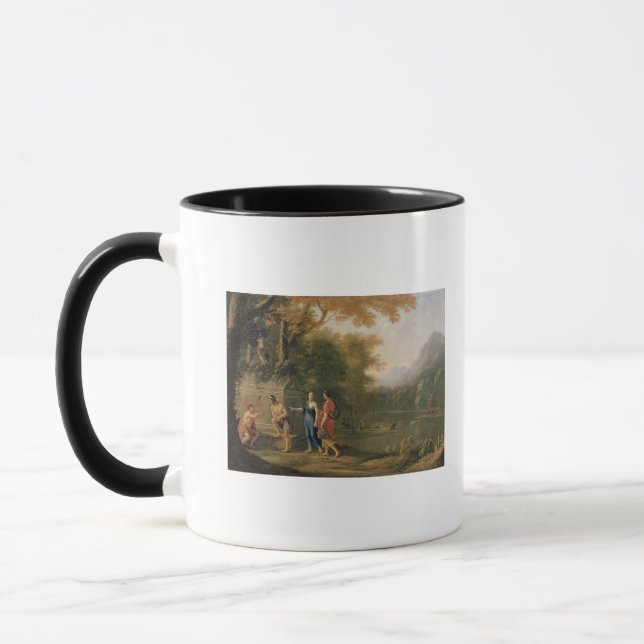 Tasse Les bergers d'Arcadien (Gauche)