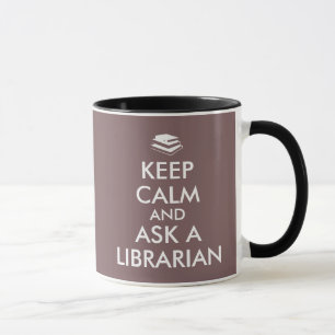Tasse Les cadeaux de bibliothécaire gardent le calme