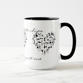 Tasse - les chats sont comme des pommes chips