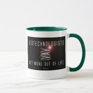 Tasse Les chercheurs biologiste obtiennent plus hors de