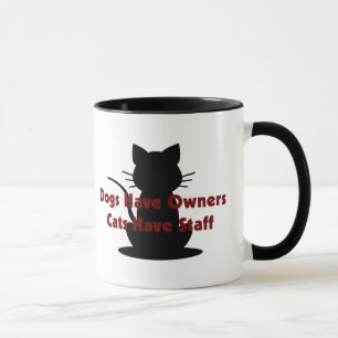 Tasse Les chiens ont des chats de propriétaires… avoir