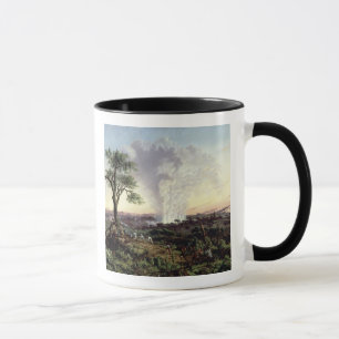 Tasse Les chutes Victoria au lever de soleil, avec "de