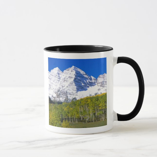Tasse Les cloches de marron avec la forêt de peuplier d' (Droite)
