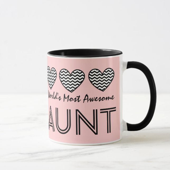 Tasse Les coeurs V09 de TANTE les plus impressionnants (Droite)