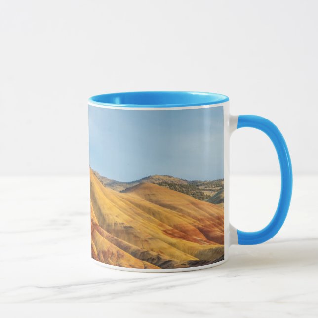 Tasse Les Collines Peintes Dans Les Lits Fossiles Du Jou (Droite)