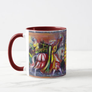 Tasse Les cyclistes de la nuit