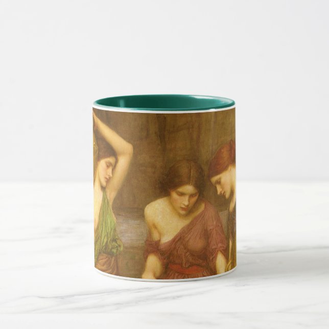 Tasse Les Danaïdes par John William Waterhouse (Centre)