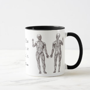 Tasse Les grandes idées proviennent des muscles