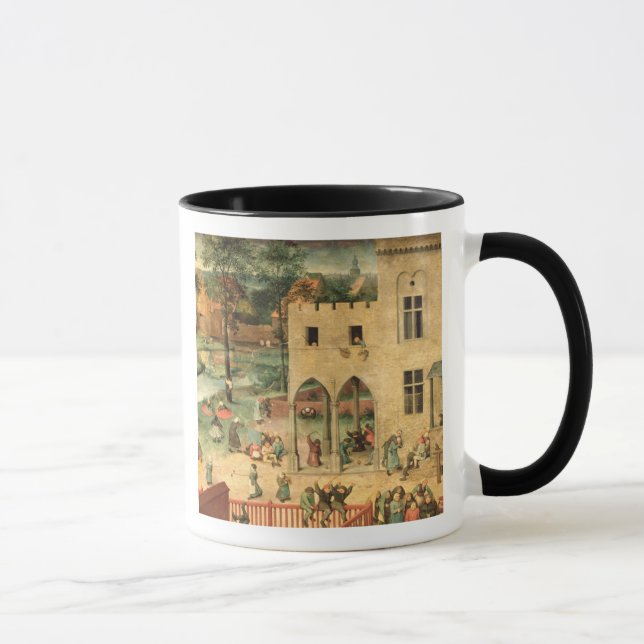 Tasse Les jeux des enfants : détail de gauche supérieur (Droite)