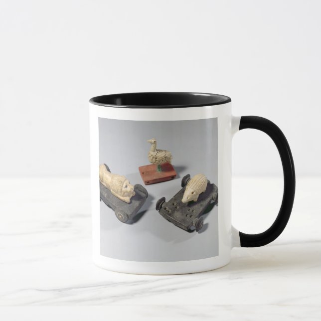 Tasse Les jouets des enfants : un hérisson, un lion et (Droite)