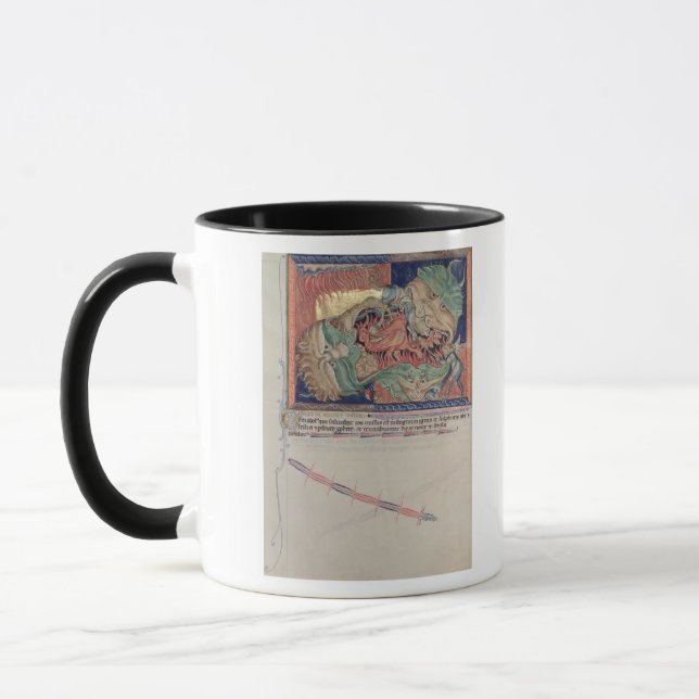 Tasse Les mâchoires de l'enfer avalant le dragon rouge (Gauche)