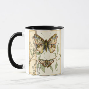 Tasse Les papillons Tandem sur les Feuilles verts