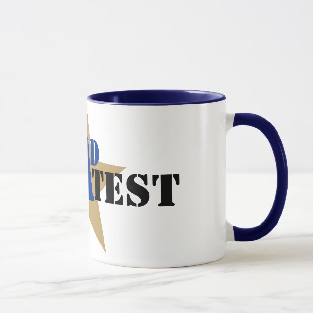 Tasse Les plus grandes grenades papa du monde (Droite)