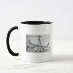 Tasse Les poutres mobiles de fer utilisées construisent