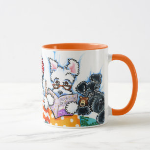Tasse Les Schnauzers et sommeille