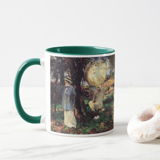 Tasse Les Sketchers de John Singer Sargent (Avec donut)