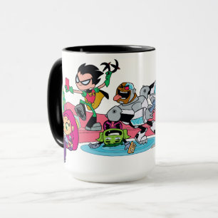 Tasse Les titans de l'adolescence vont ! approches