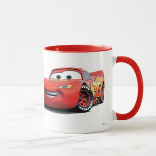 Tasse Les voitures éclairent McQueen et Sally Disney
