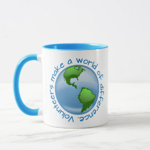 Tasse Les volontaires font un monde de la différence