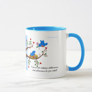 Tasse Les volontaires font une différence