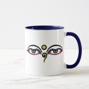 Tasse Les yeux de Bouddha