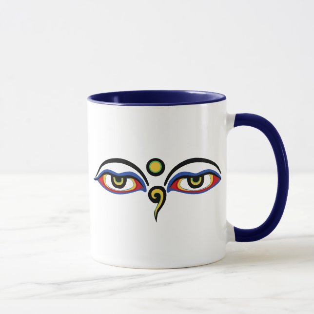 Tasse Les yeux de Bouddha (Droite)