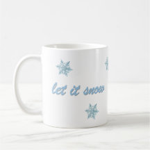 Tasse Let It Snow
