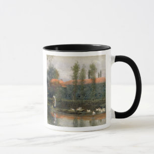 Tasse L'étang de William Morris travaille à l'abbaye d