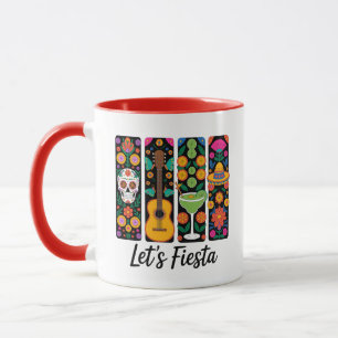 Tasse Let's Fiesta Cinco De Mayo – Mexicain Coloré