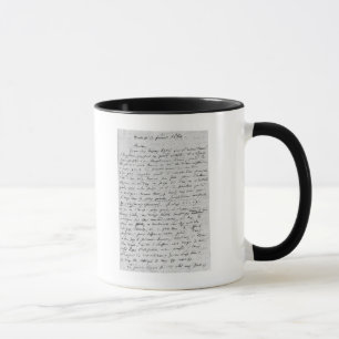 Tasse Lettre à Richard Wagner le 17 février 1860