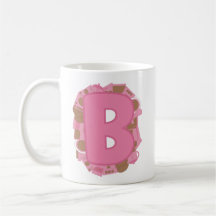 Tasse Lettre B : Monogramme Initiale