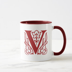Tasse Lettre chic V