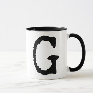 Tasse Lettre G