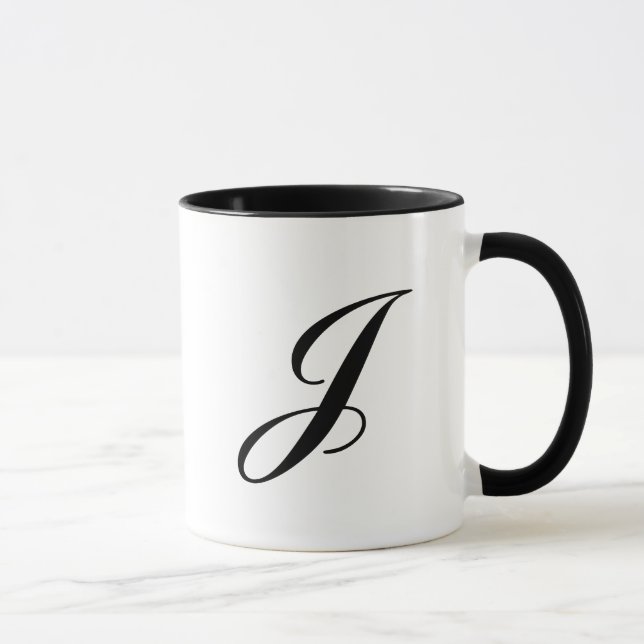 Tasse "Lettre J " (Droite)