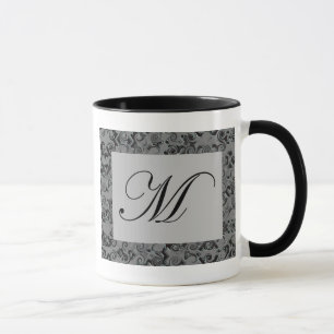 Tasse Lettre M de monogramme
