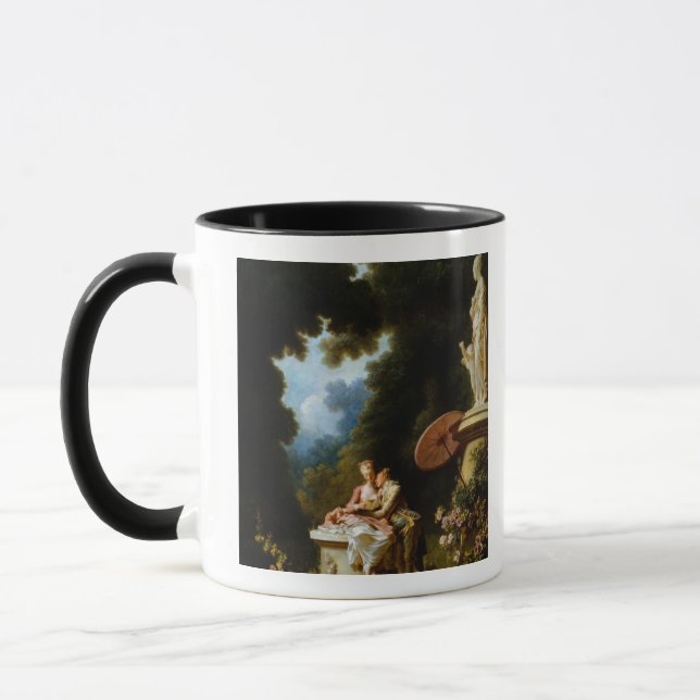 Tasse Lettres d'amour par Jean Honore Fragonard (Gauche)