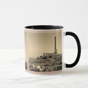 Tasse Levant Mine Cornwall Angleterre Poldark Emplacemen