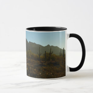 Tasse Lever du soleil du Saguaro dans le parc national d