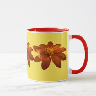 Tasse Lever du soleil sur le tournesol mexicain Orange F