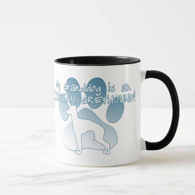 Tasse Lévrier italien Granddog (Droite)