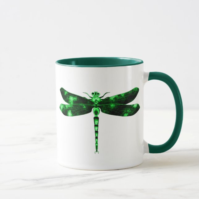 Tasse Libellule verte (Droite)