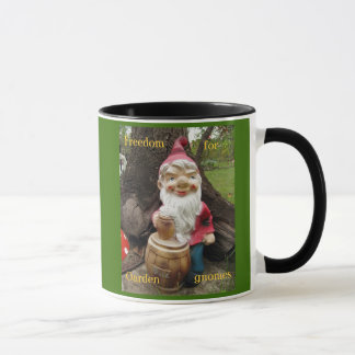 Tasse Libérez les gnomes de jardin