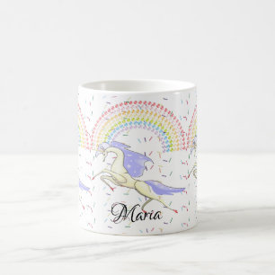Tasse Licorne Arc-en-ciel Pastel